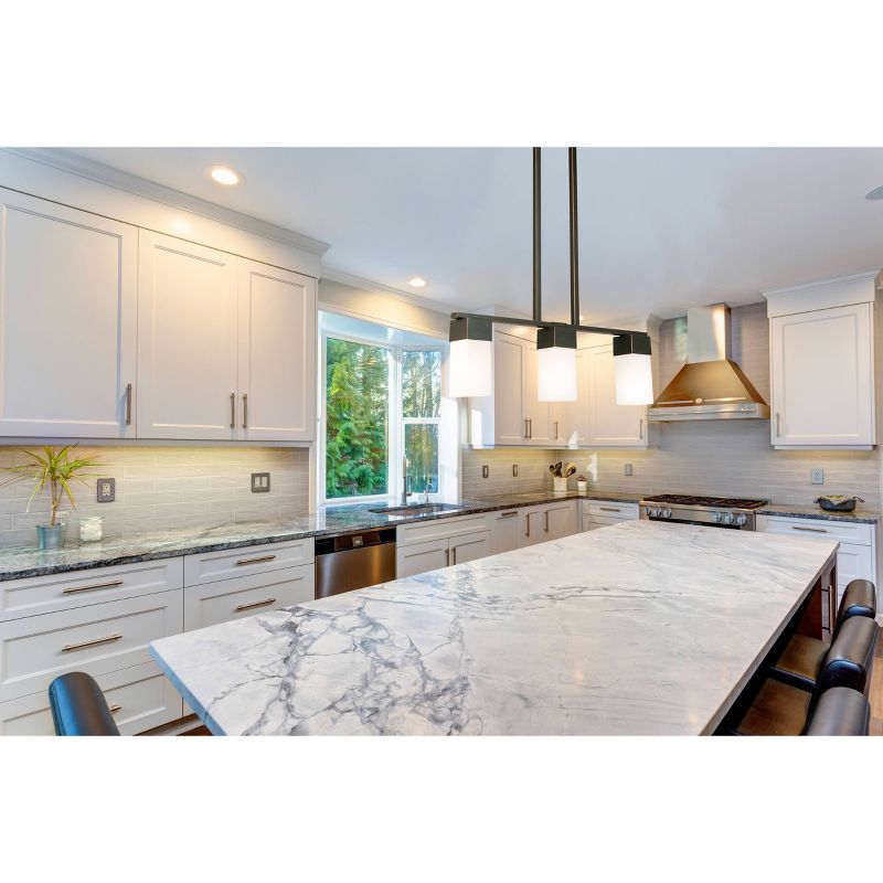 Ciara Springs 3 Light Pendant Bronze/White - EGLO