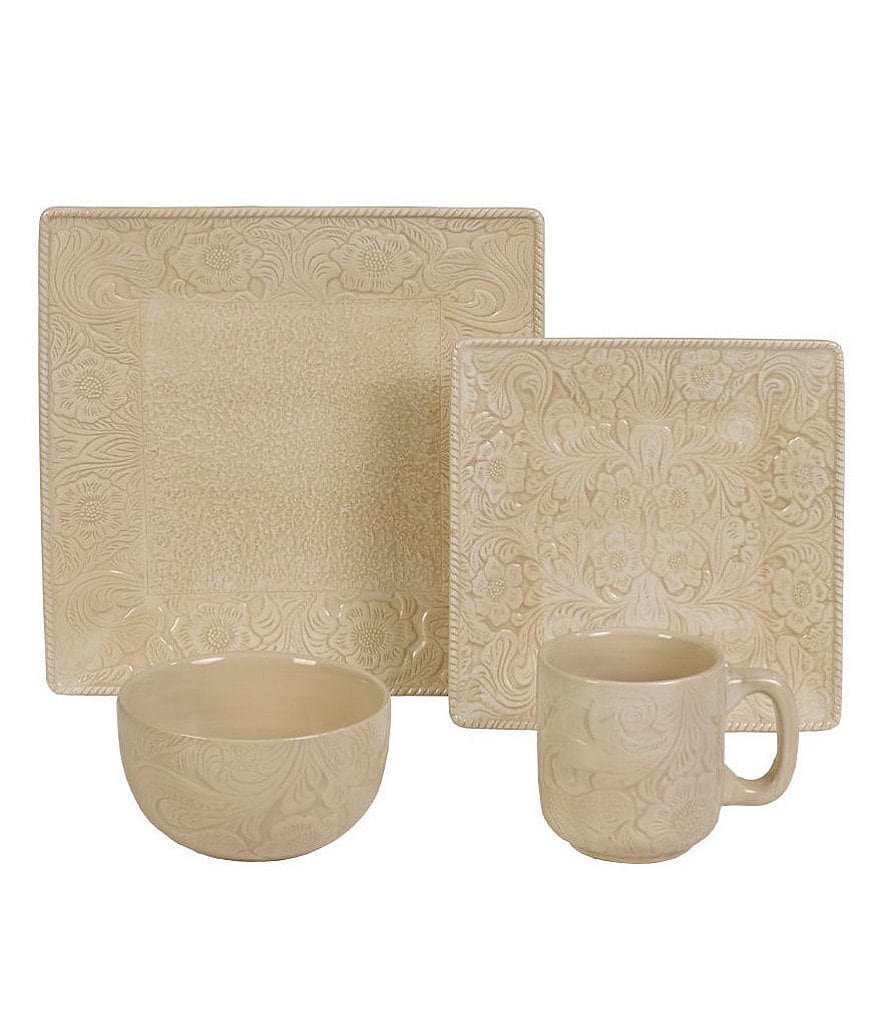 HiEnd Accents Savannah 16-Piece Place Setting