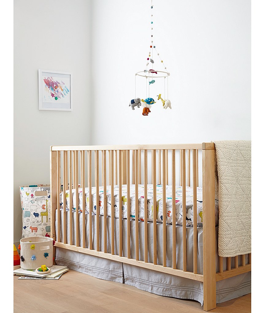 Pehr Baby Noah's Ark Organic Cotton Crib Sheets