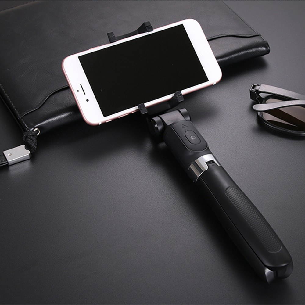 Multifunctional Wireless BT Selfie Stick for Mobilephone Foldable Handheld Monopod Shutter Remote Extendable Mini Tripod for Phone
