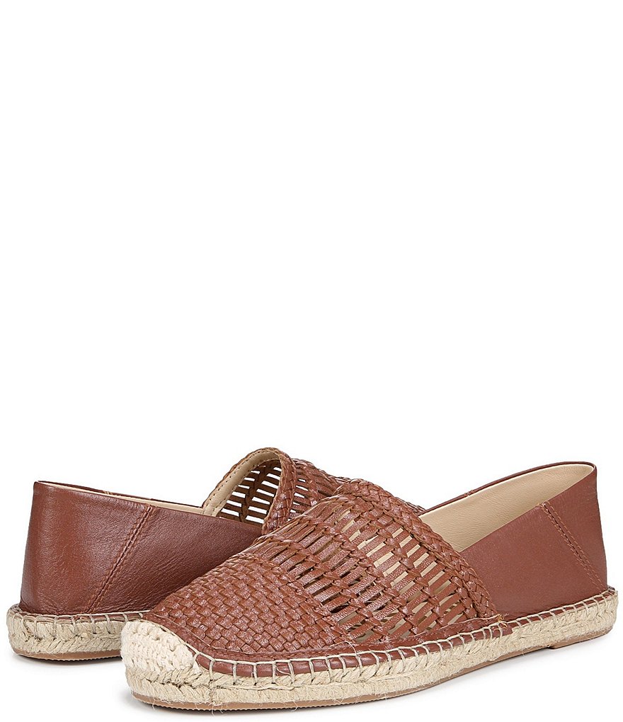Sam Edelman Pen Woven Leather Espadrille Flats
