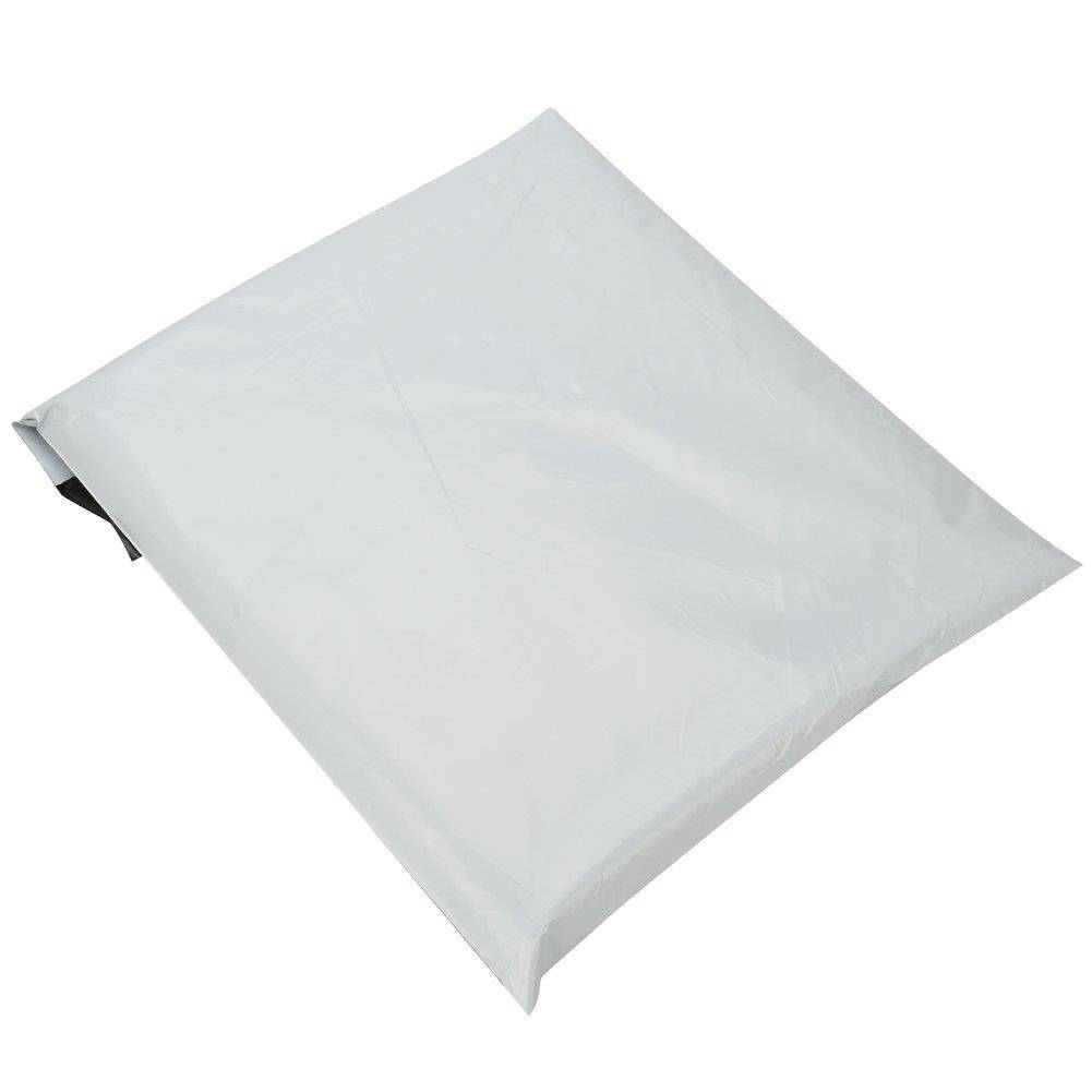 BESTEASY 100 12x15.5 White Poly Mailers Envelopes Bags Shipping Mailing Bags, 100 Bags (PM-12x15.5-100)