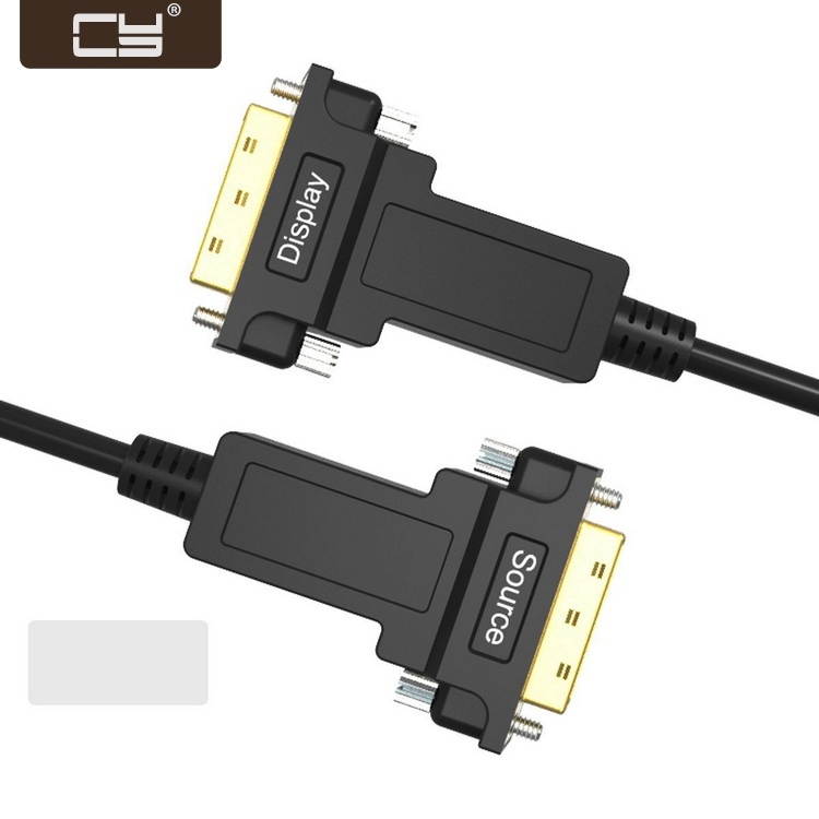 20M CY DVI AOC Cable Active Fiber Optic Fast Transfer Ultra FHD 4K 60hz DV-002