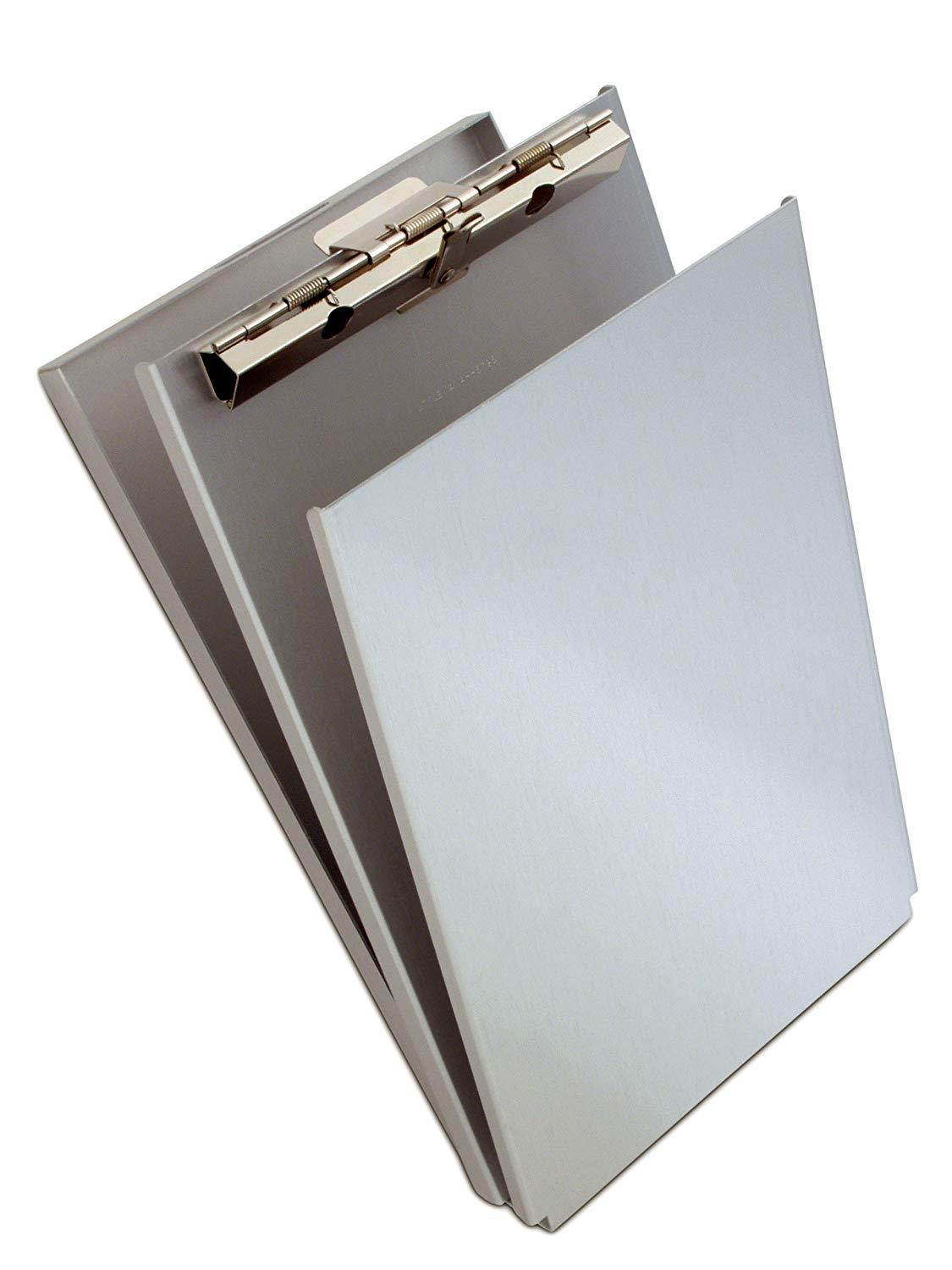 Saunders Recycled Aluminum A-Holder Form Holder, Memo Size, 5.75 x 9.5-Inches (10007)