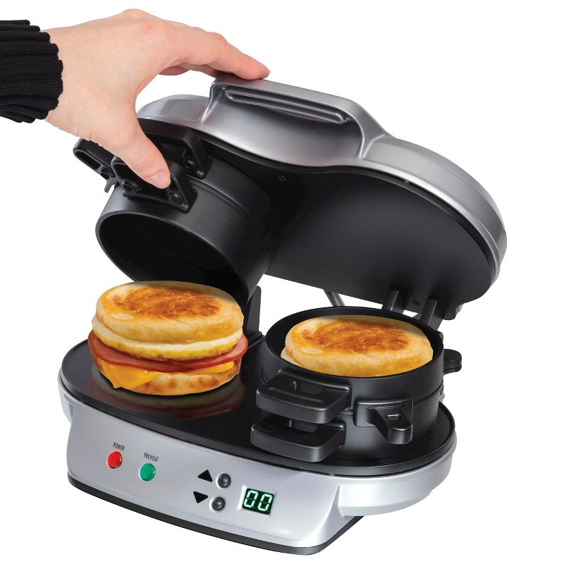 Hamilton Beach Double Breakfast Sandwich Maker- 25490