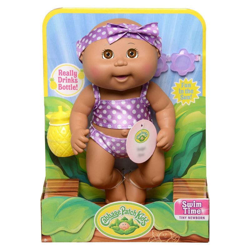 Cabbage Patch Kids Basic Newborn Drink N' Wet Swim Time