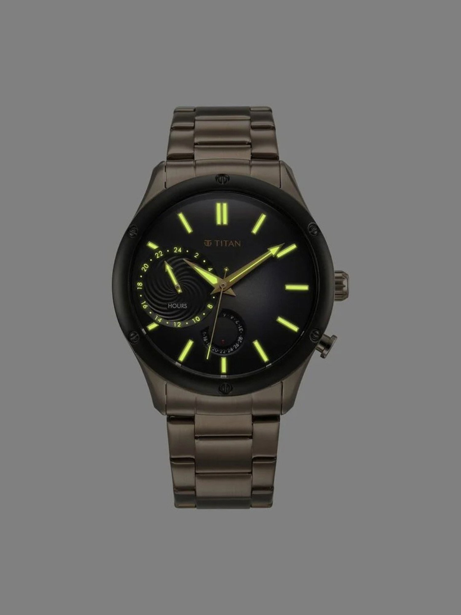 Titan 10009KM03 Stellar Analog Watch for Men