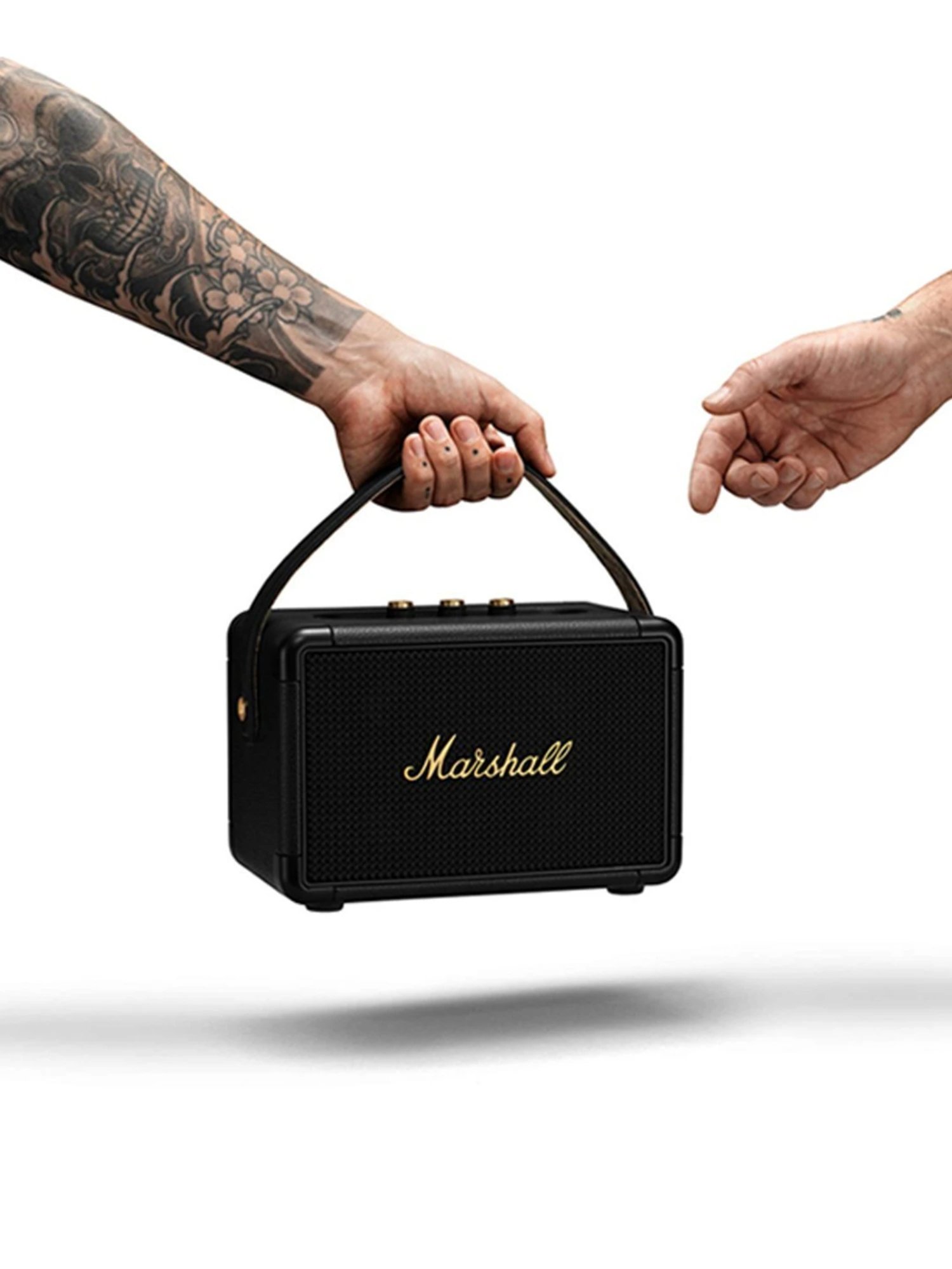 Marshall Kilburn II 36W Portable Bluetooth Speaker (Black & Brass)