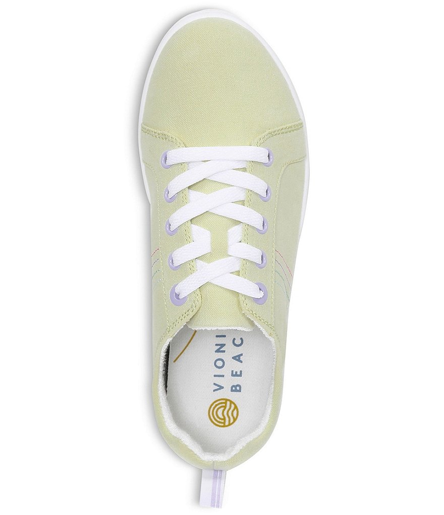 Vionic Stinson Washable Lace-Up Canvas Sneakers