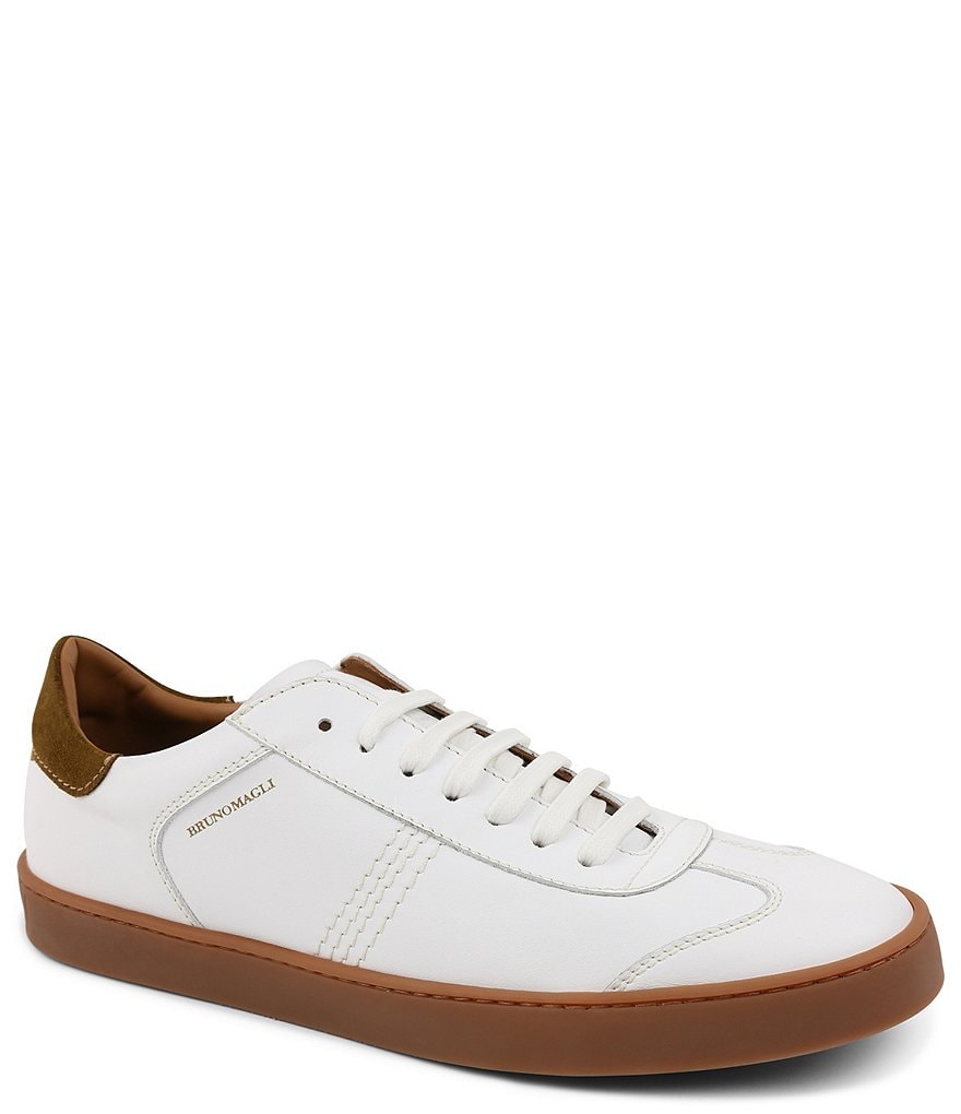 Bruno Magli Men's Bono Leather Lace-Up Sneakers