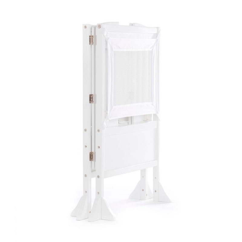 Kids' Contemporary Kitchen Helper Stool Double White - Guidecraft