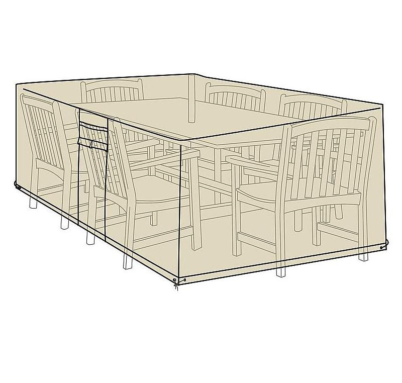 Burbank 4 Pc Outdoor Set Cover - Gray - Safavieh