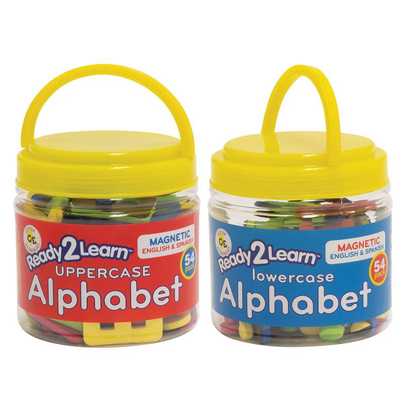 Learning Advantage Bilingual Magnets Foam Alphabet - Uppercase and Lowercase