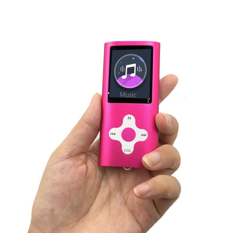 MP3 Player/Music Player,EVASA with a 16 GB Memory Card Portable Digital Music Player/Video/Voice Record/FM Radio/E-Book Reader,Ultra Slim 1.8Screen