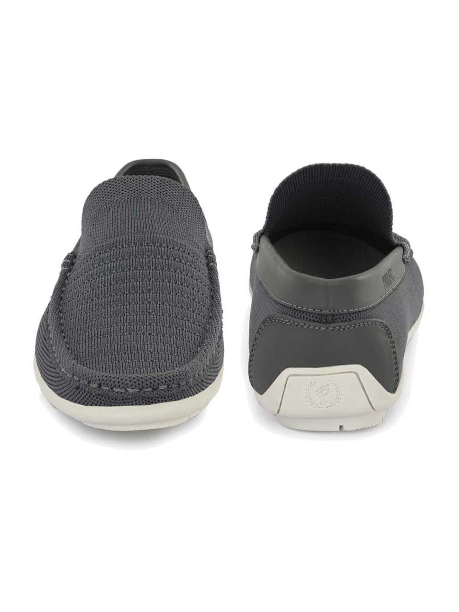 Prolific Men's Charcoal Grey Casual Loafers