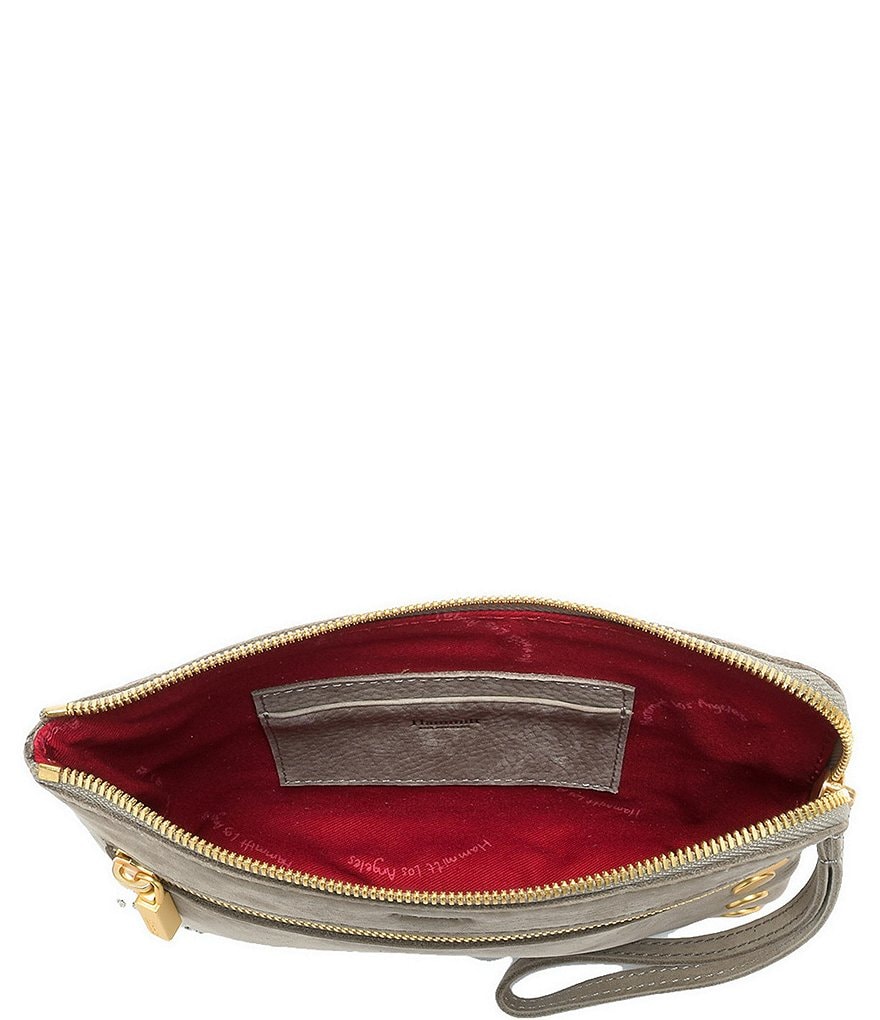 Etienne Aigner Adeline Signature Leather Wristlet Crossbody Bag