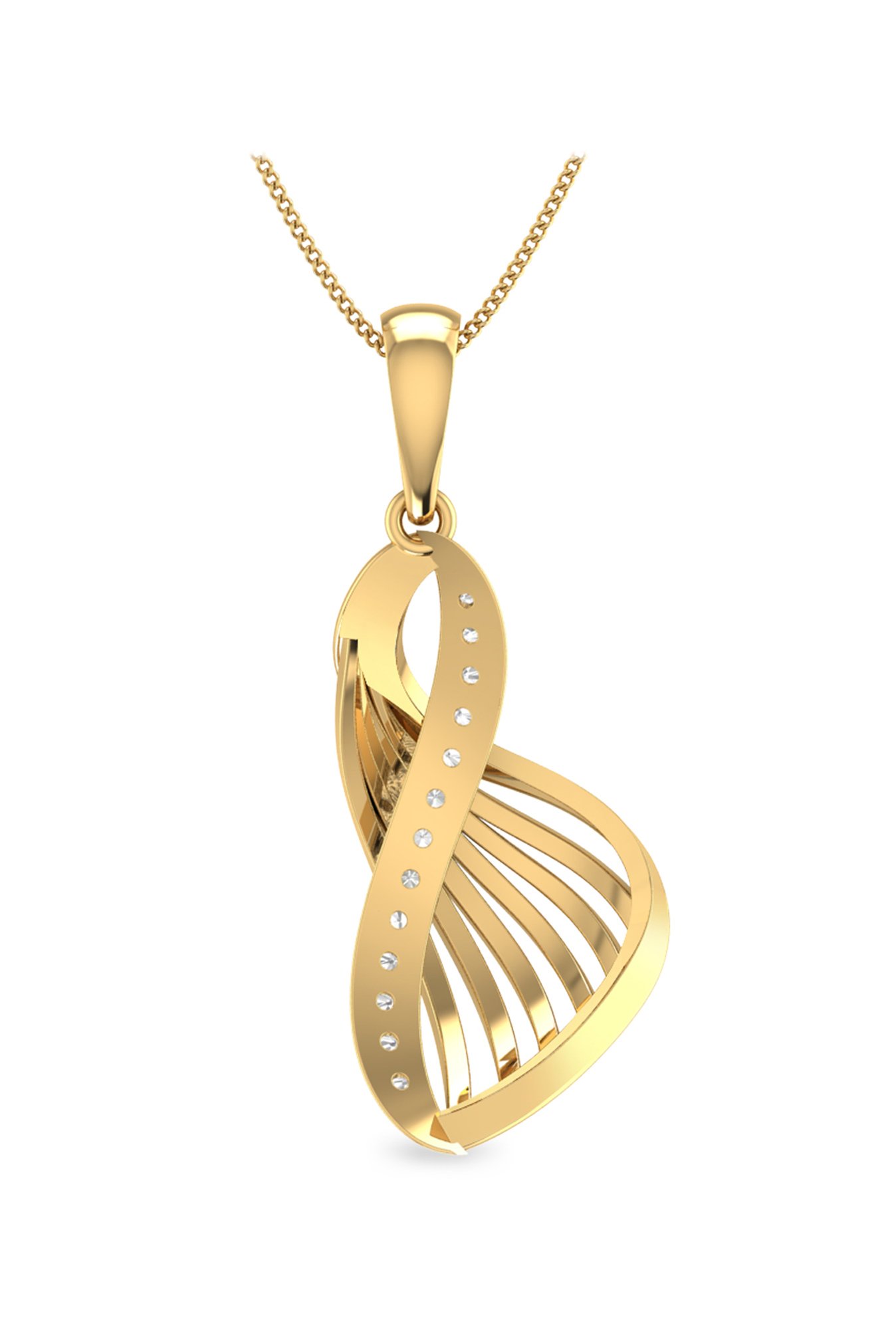 PC Jeweller Delano 22 kt Gold Pendant without Chain