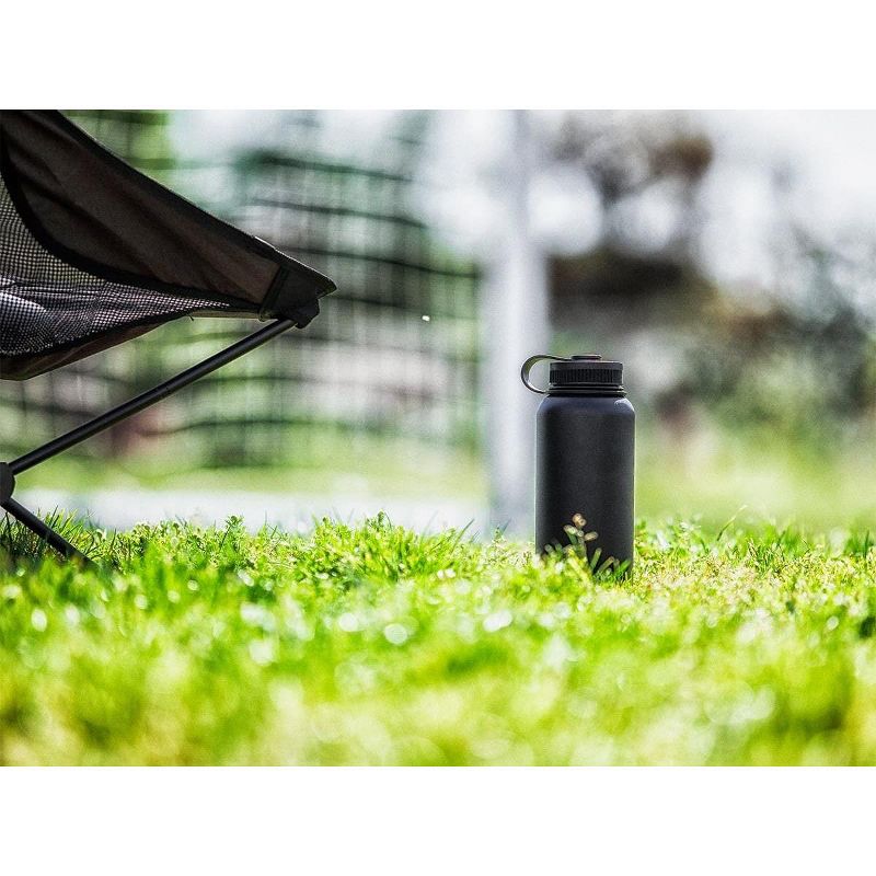 Just Funky Naruto Shippuden Akatsuki Red Clouds Plastic Water Bottle | Holds 32 Ounces