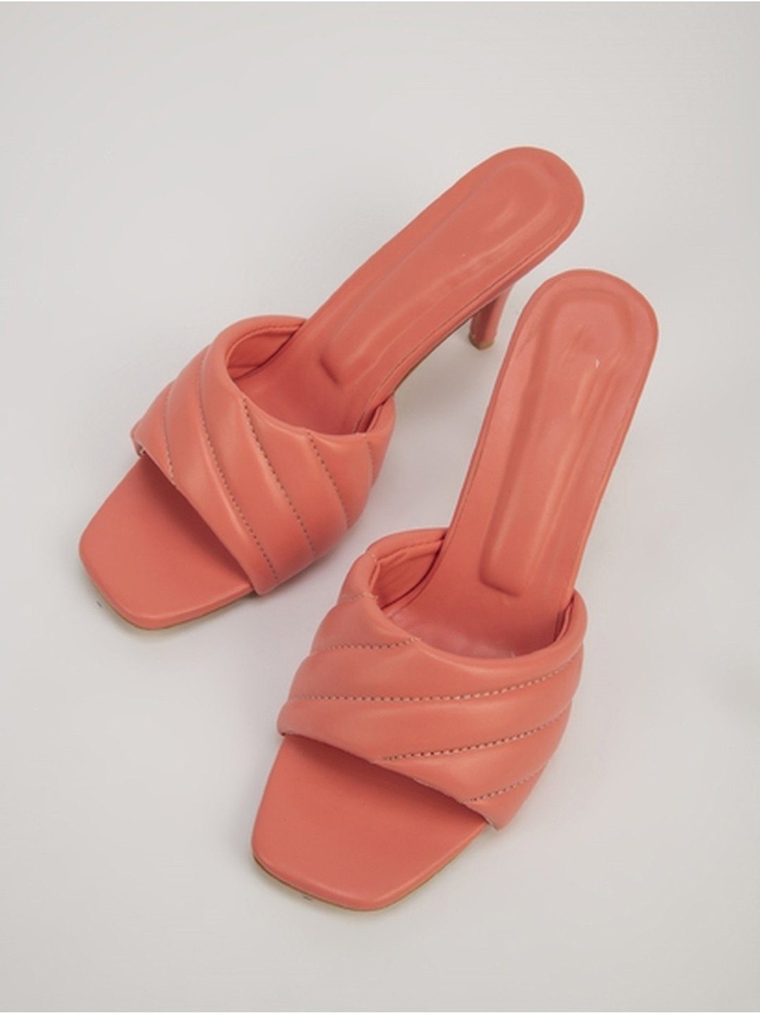 The White Pole Women's Pink Casual Stilettos