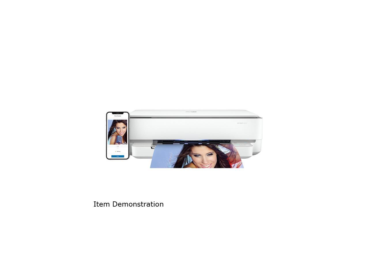 HP Envy 6055 Wireless Auto-Duplex All-in-One Color Inkjet Printer