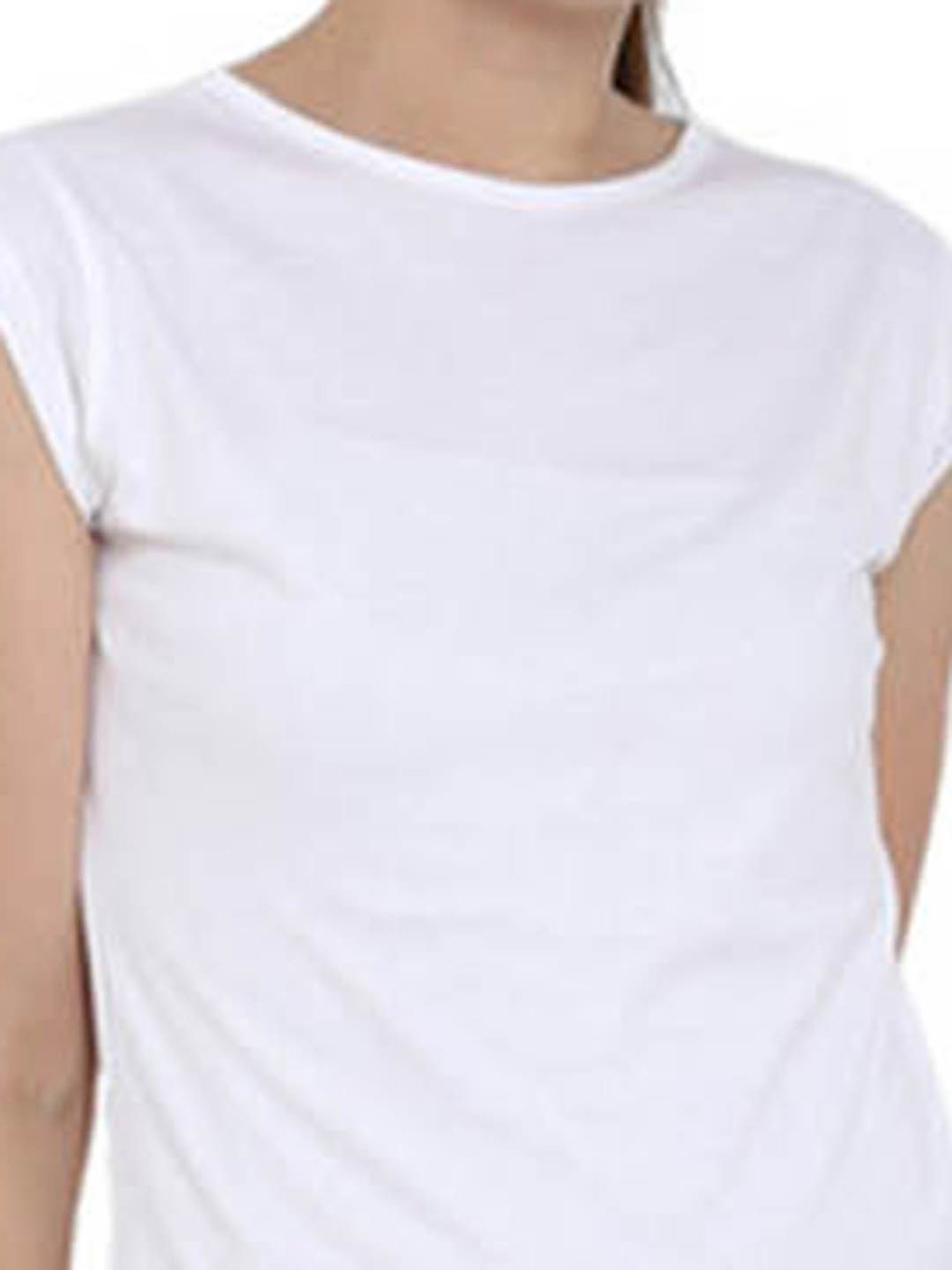 Appulse White & Royal Blue Cotton T-Shirt - Pack of 2