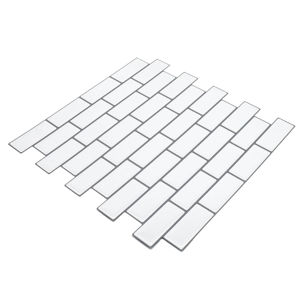 3D Self Adhesive Wall Tiles Pattern Wall Stickers Kitchen Bathroom Home Decorations