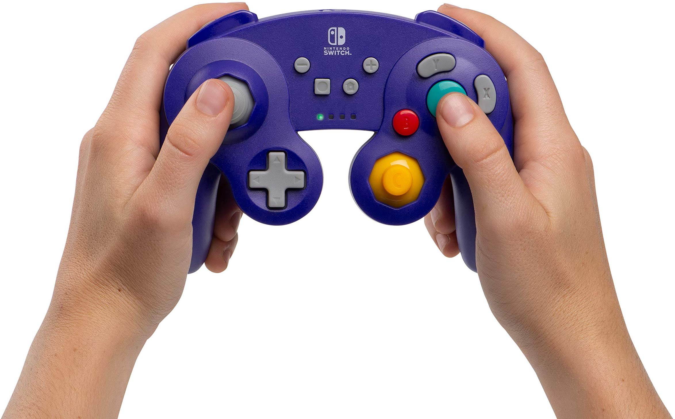 PowerA Wireless GameCube Style Controller for Nintendo Switch Purple