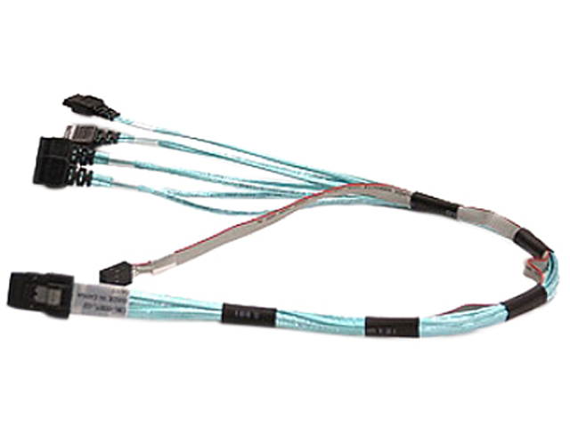 Supermicro CBL-0237L IPASS to 4-SATA Cable w/ 70cm Sideband PBF