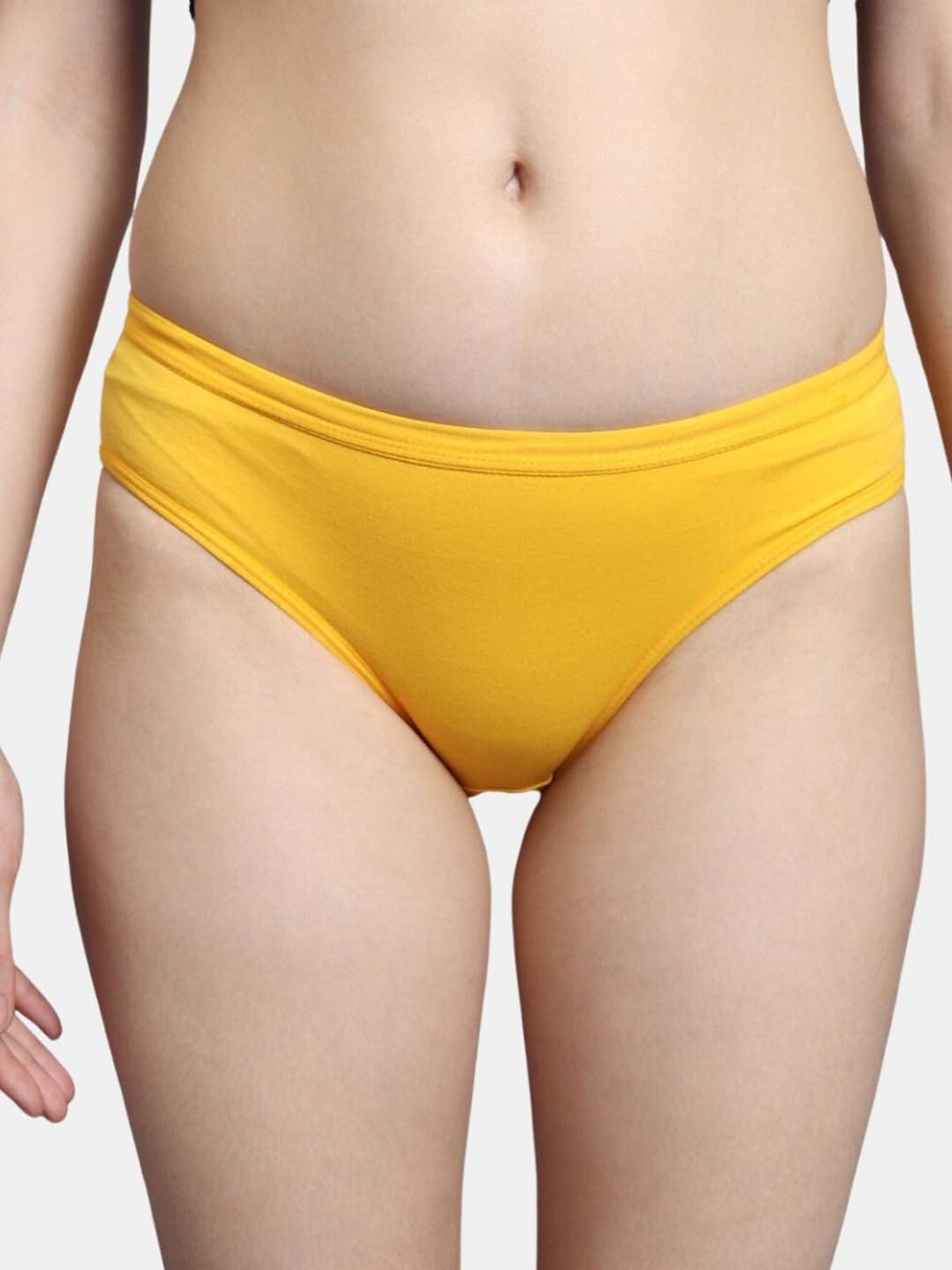 Bleeding Heart Mustard Plain Panty