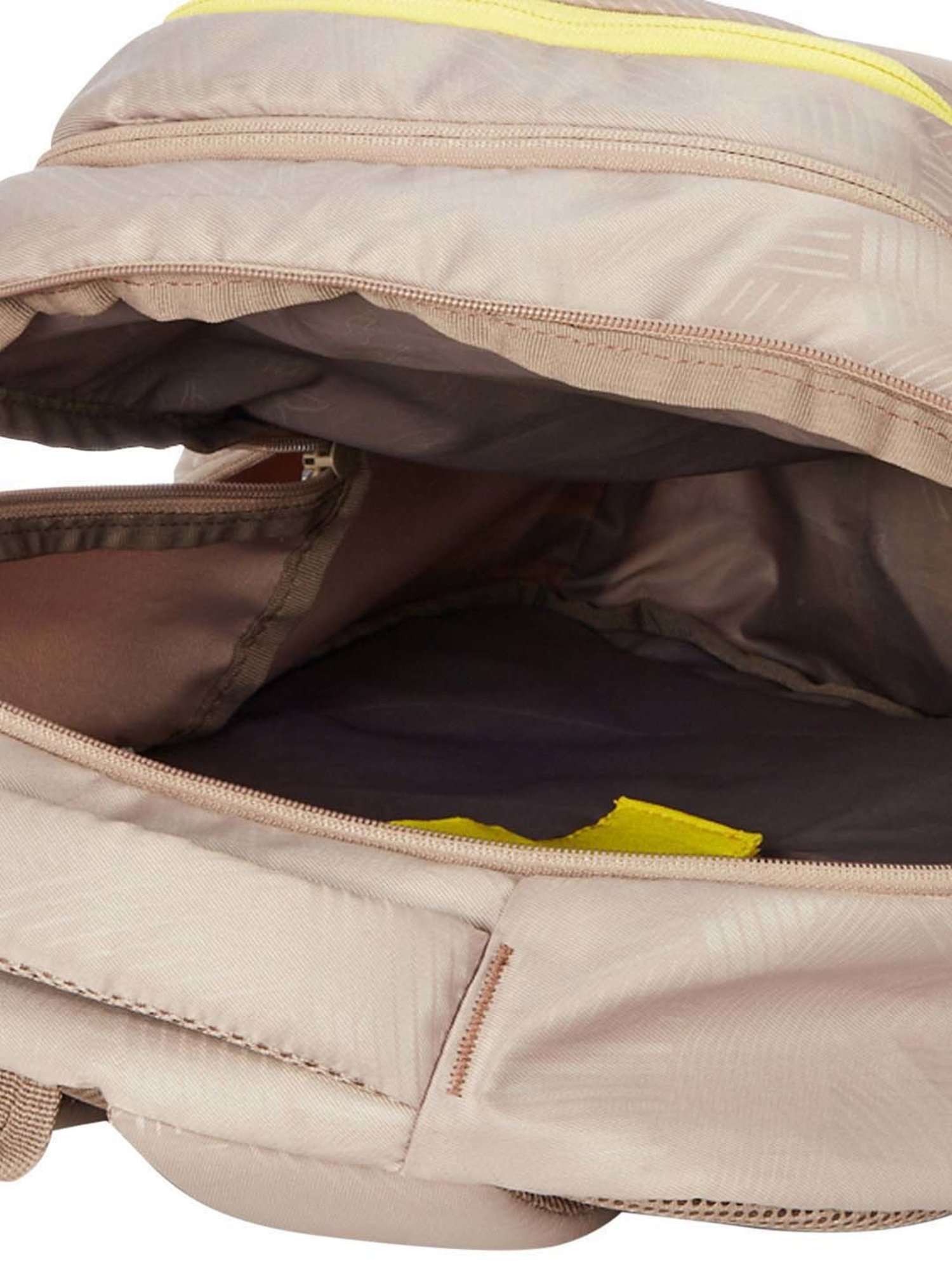 Wiki 47.5 Ltrs Beige Medium Laptop Backpack