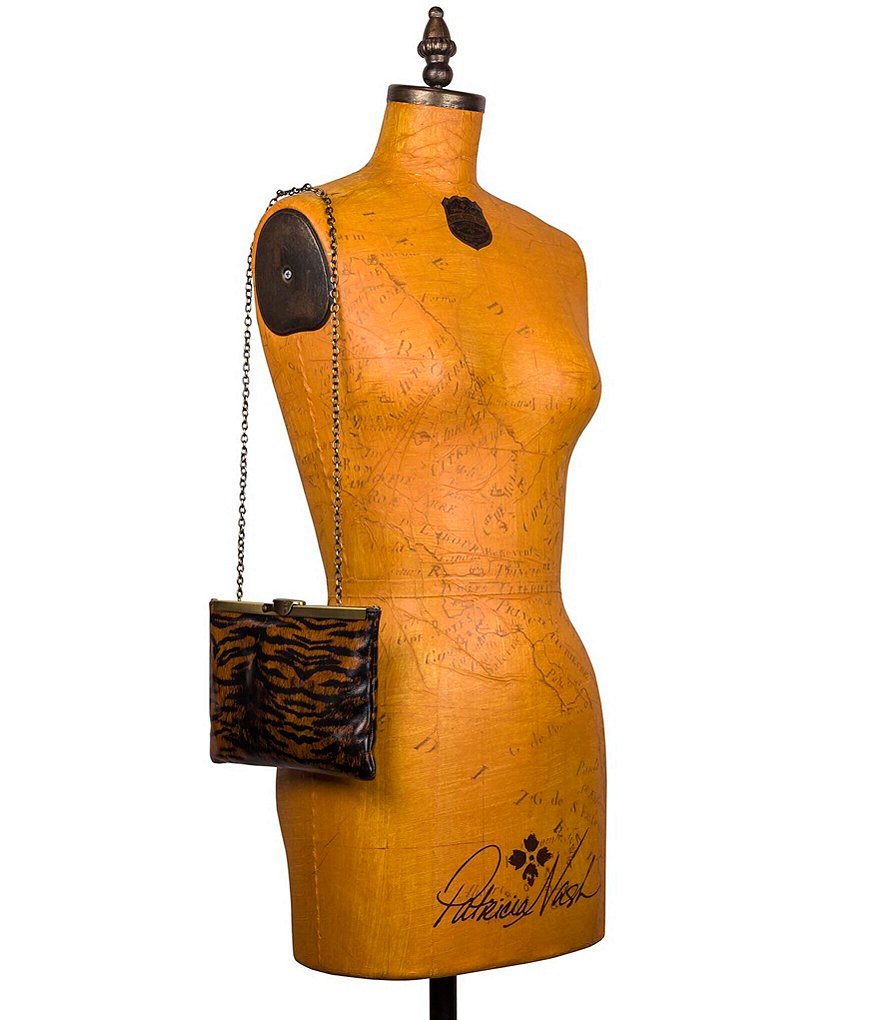 Kate Landry Satin Buckle Clutch Bag