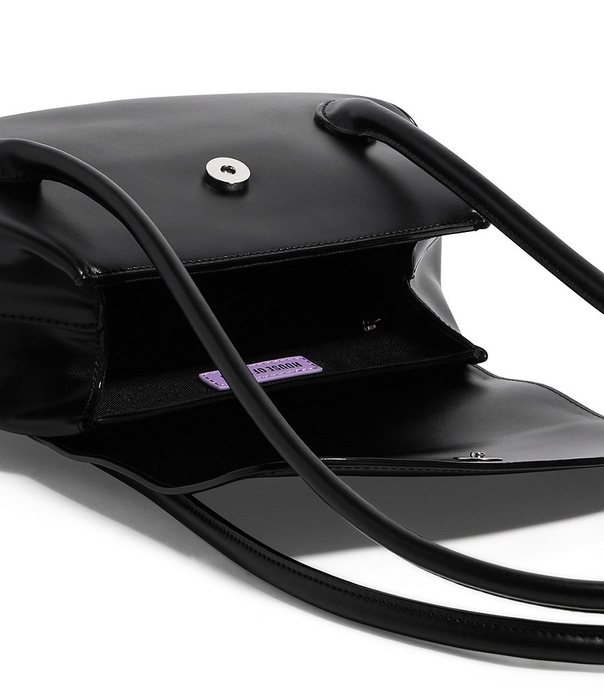 House of Want Timeless Small Vegan Leather Tote Bag