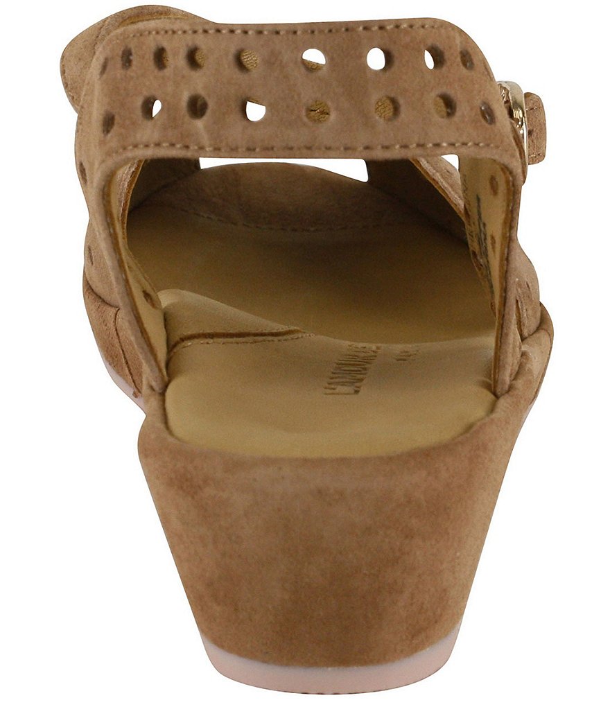 L'Amour Des Pieds Brenn Suede Wedge Sandals