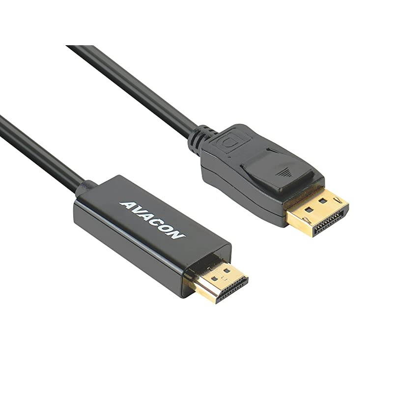 DisplayPort to HDMI 10 Feet GoldPlated Cable  Display Port to HDMI Adapter Male to Male Black