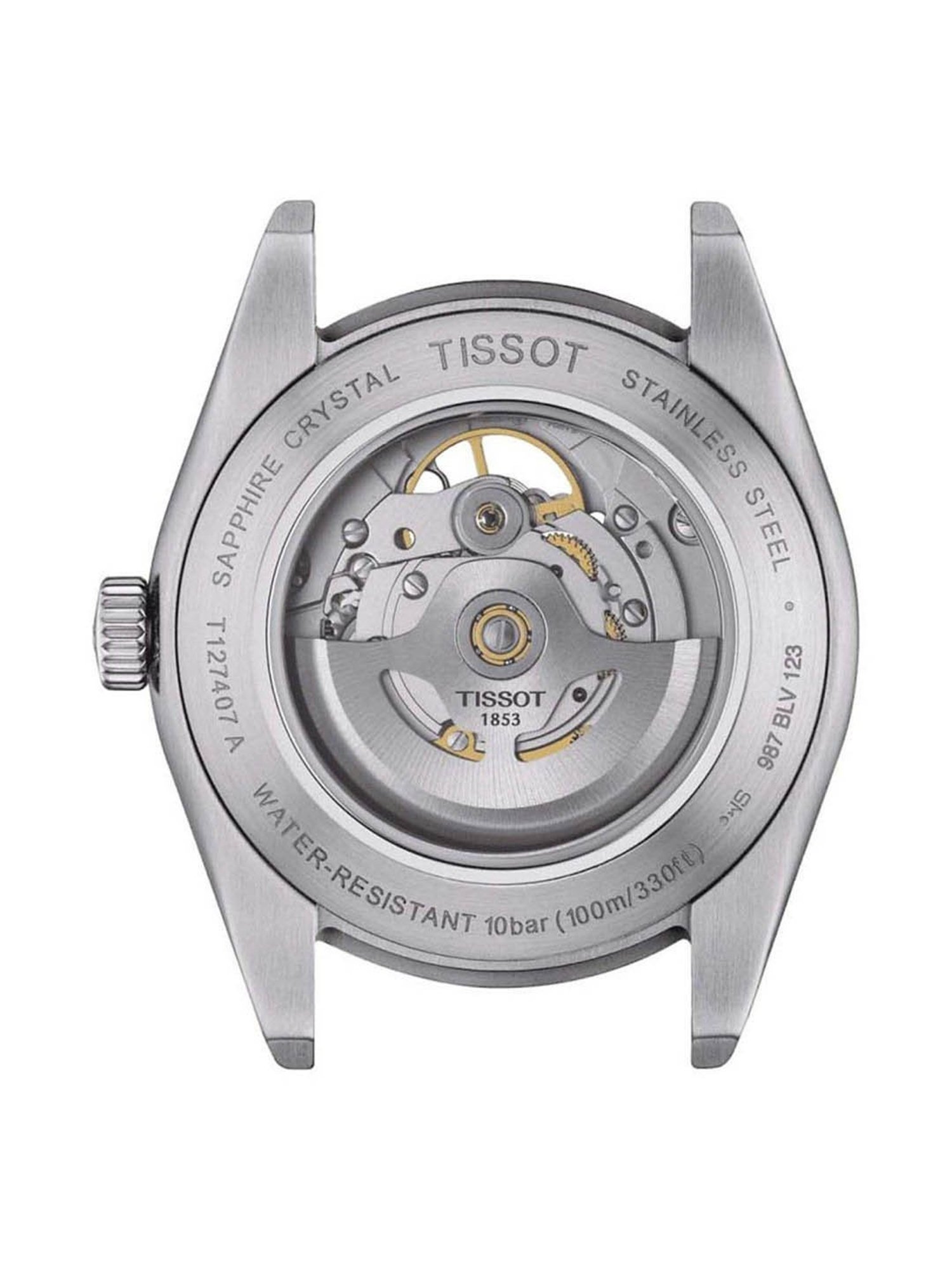 TISSOT T1274071104101 T-Classic Gentleman Powermatic Automatic Watch for Men