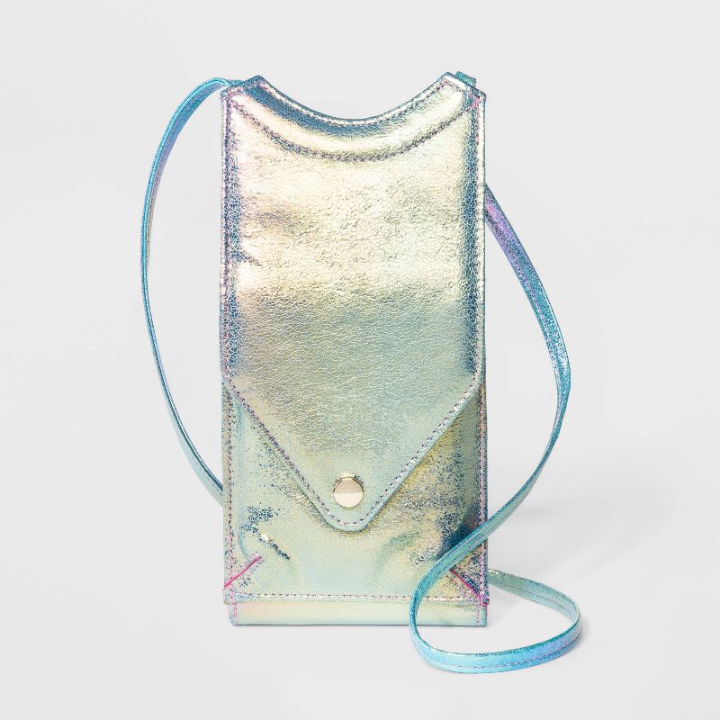 Bueno Zip Closure Crossbody Bag - Black