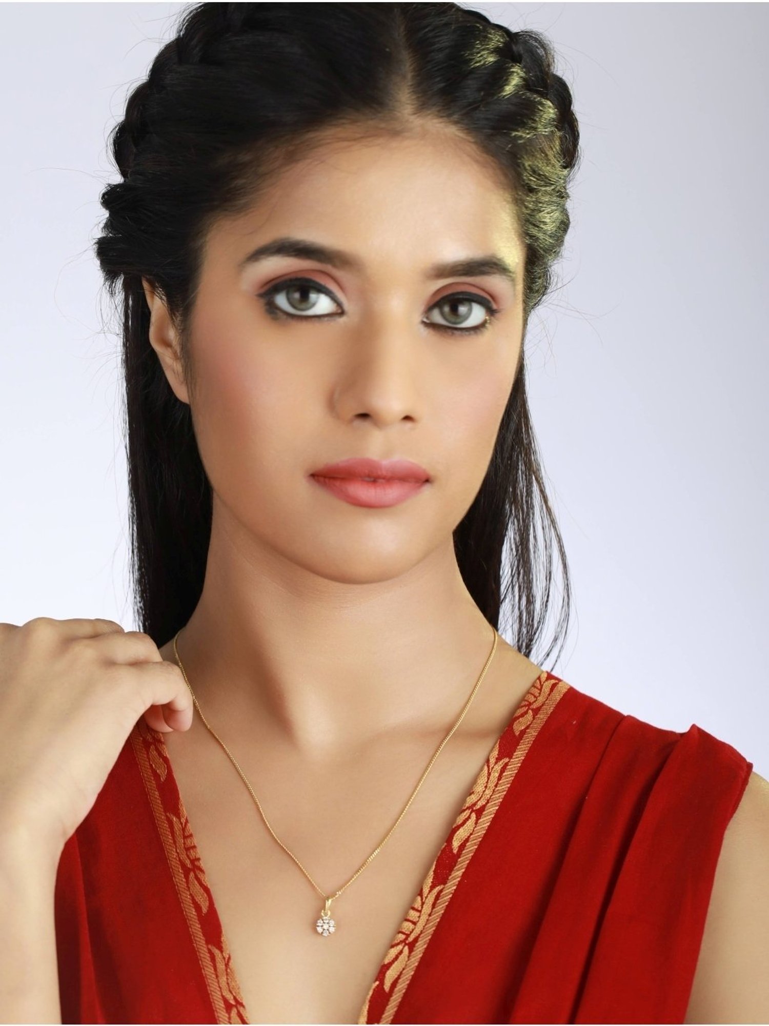 Bold By Priyaasi Men's Stylish Silver-Plated Dumbbell Pendant on a Trendy Chain