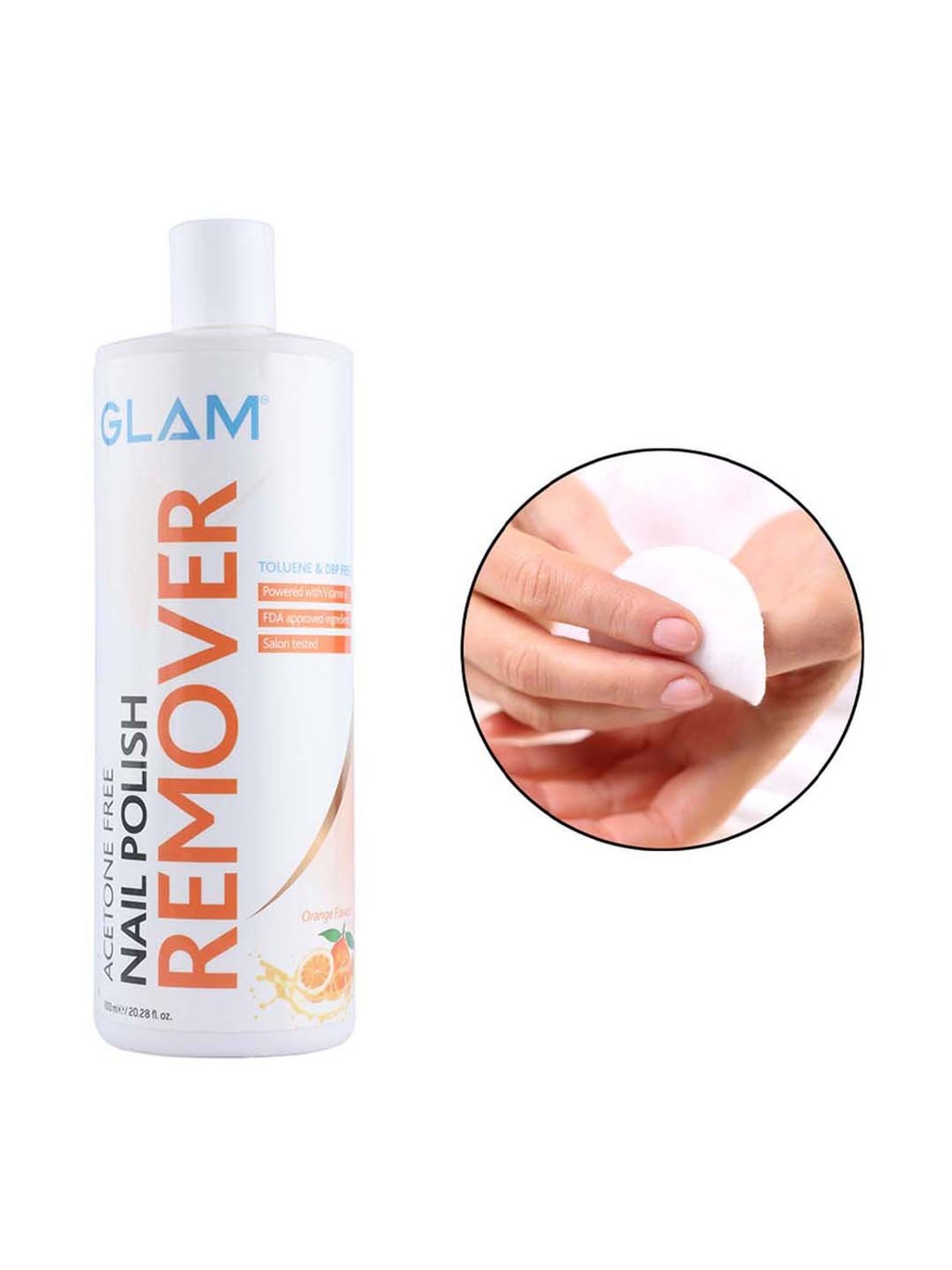 GLAM Nail Wipes Lavender Fragrance - 36 Wipes