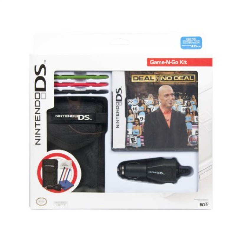 game n go kit  deal no deal  black  nintendo ds