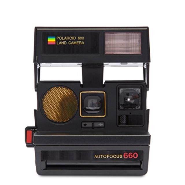 polaroid originals 4711 sun 660 autofocus camera, black
