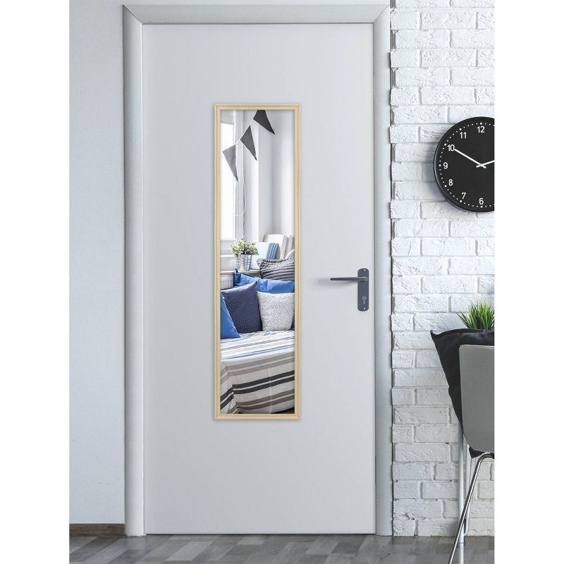 Framed Door Mirror Natural - Room Essentials™