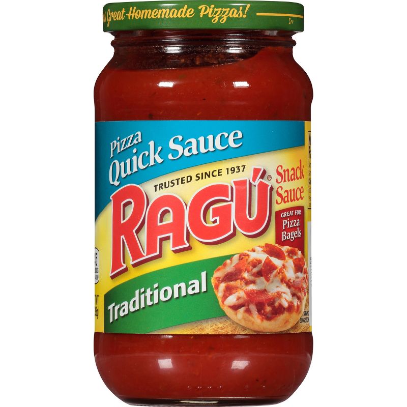 Ragu Pizza Quick Traditional Snack Sauce - 14oz