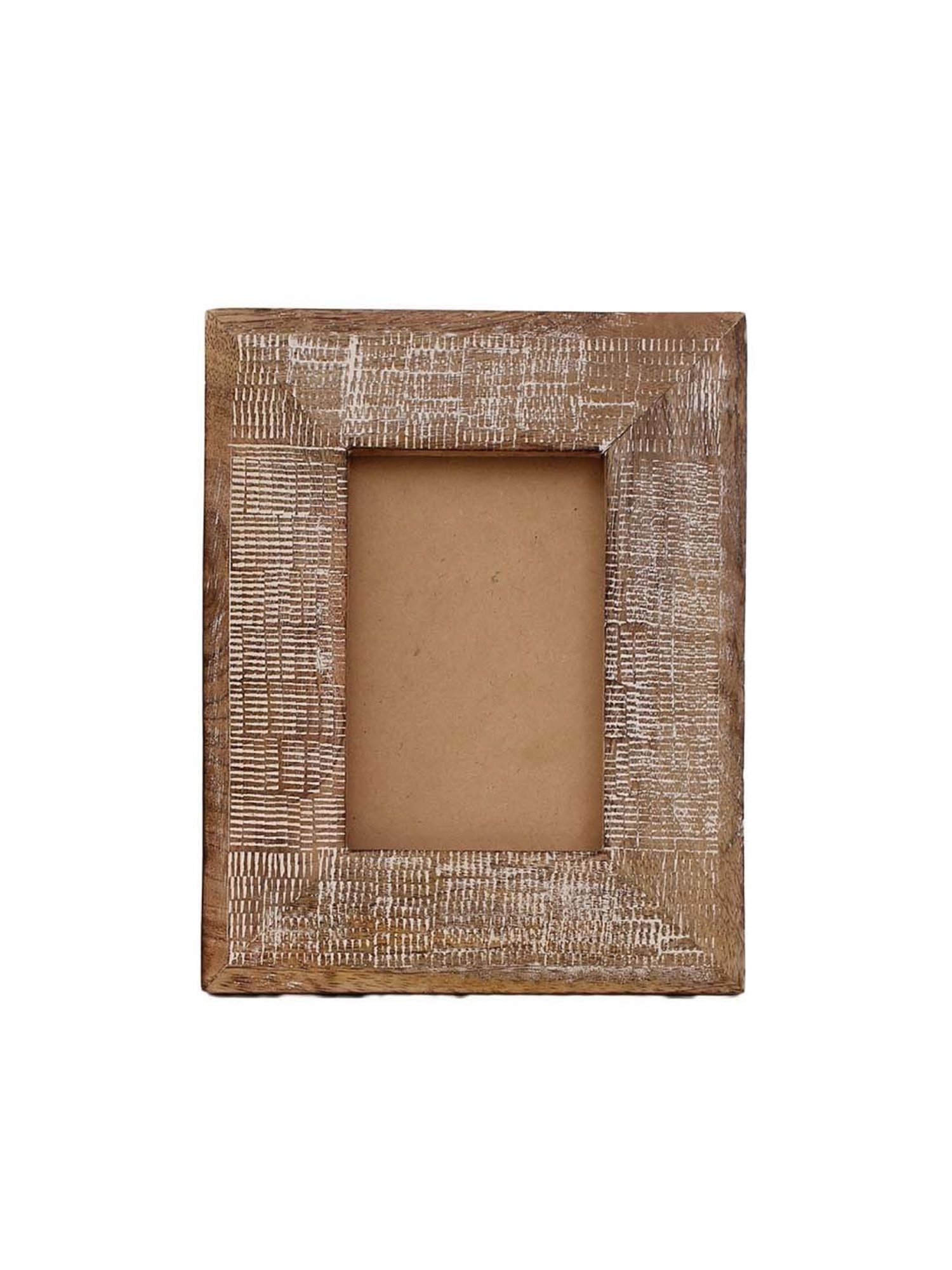 House This Kangto Brown & White Wood Photo Frame Gift Set