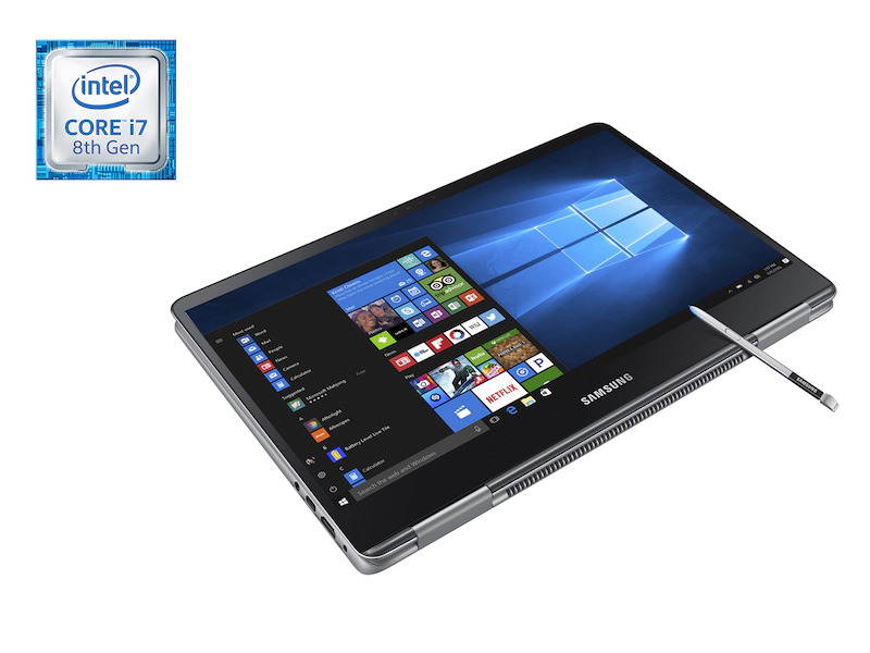 Samsung Notebook 9 Pro 2 in 1 Laptop Computer 15" FHD Touchscreen Display 8th Gen Intel Quad-Core i7-8550U 16GB DDR4 512GB SSD 2GB AMD RADEON 540 Backlit KB USB-C Pen Win 10