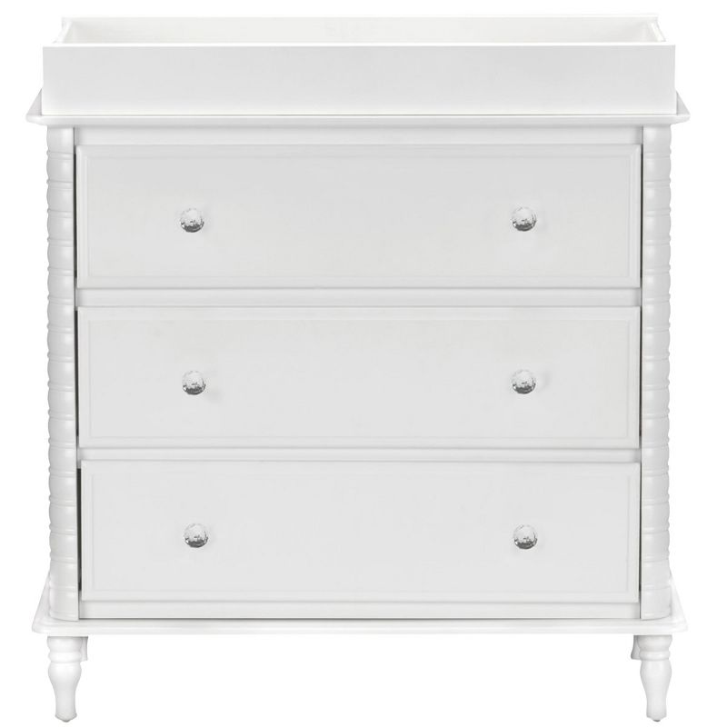 Rowan Valley Linden 3 Drawer Changing Table, White