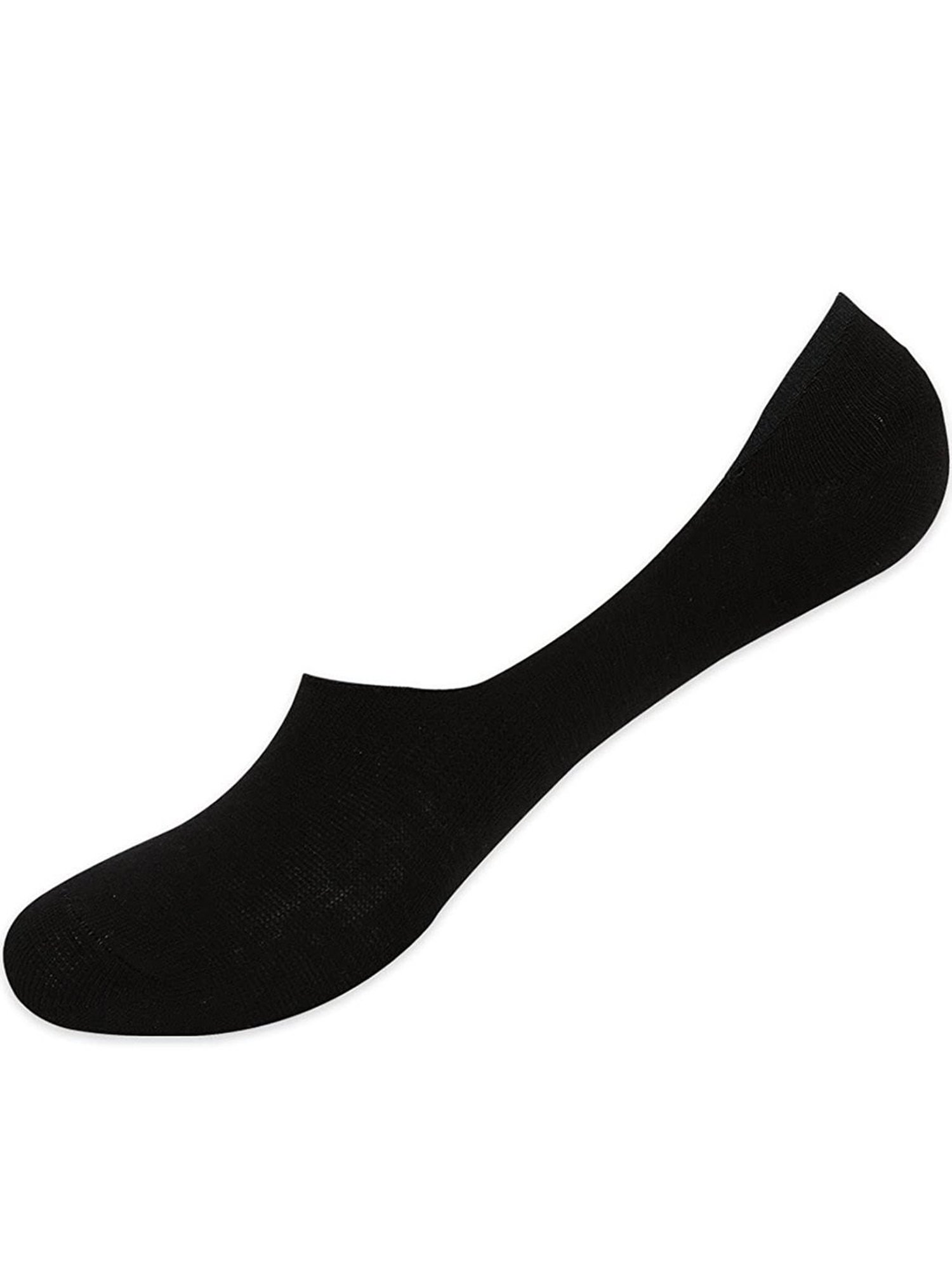 BALENZIA Black Invisible Socks - Pack of 3