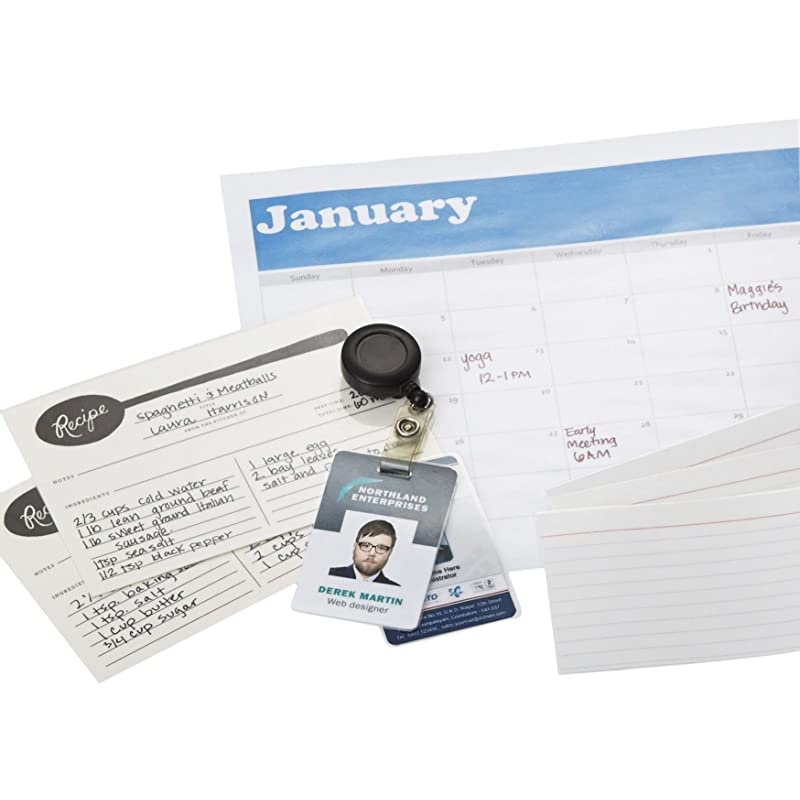 Basics Thermal Laminating Plastic Laminator Sheets 89 Inch x 114 Inch 50Pack