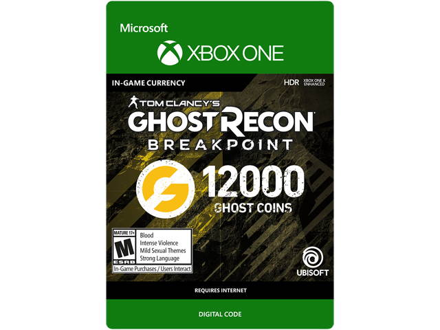 Ghost Recon Breakpoint: 600 Ghost Coins Xbox One [Digital Code]
