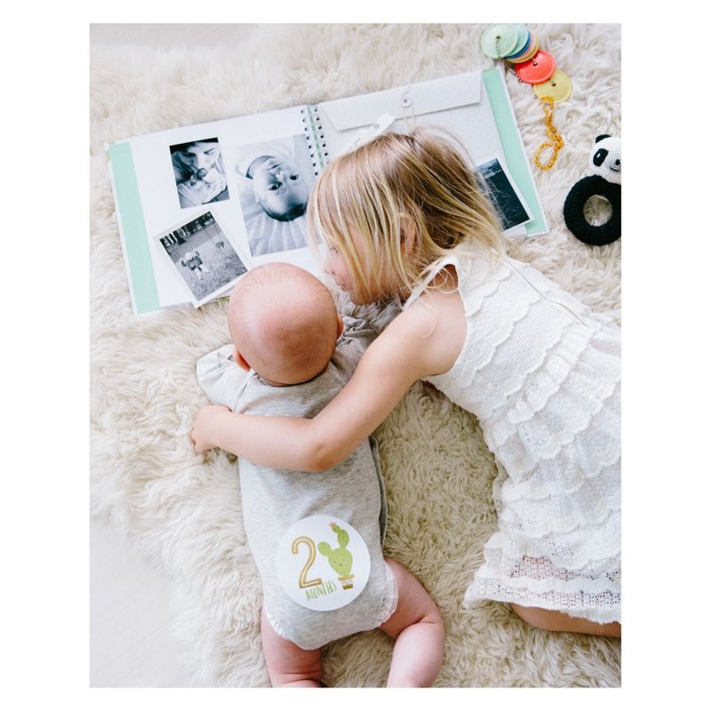 MBI Baby Post Bound Album W/Window 12"X12"-Blue