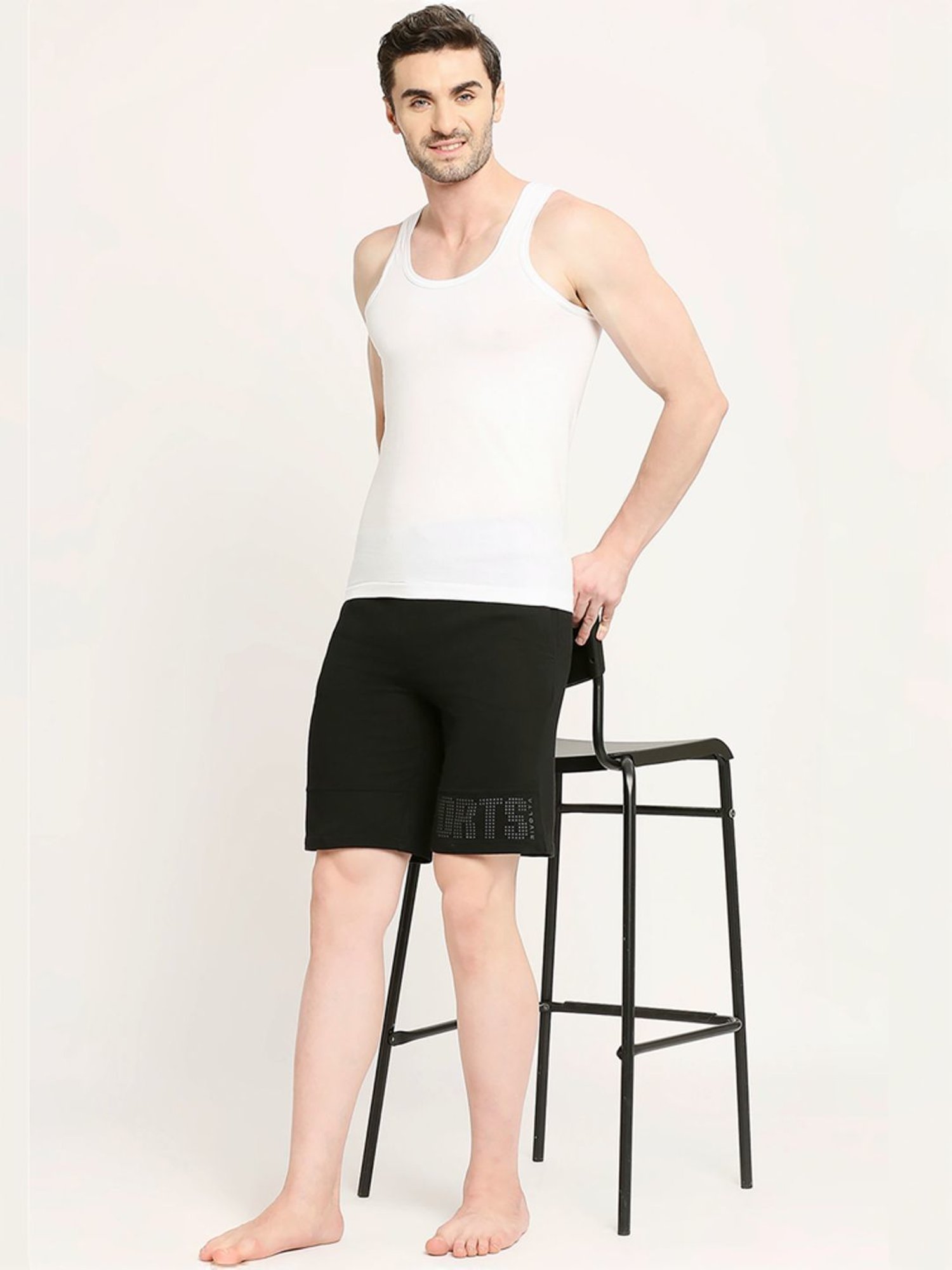 Vip White Regular Fit Vest - Pack Of 5